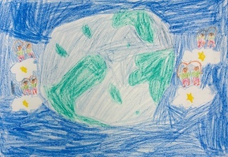 「へいわなちきゅう」の画像