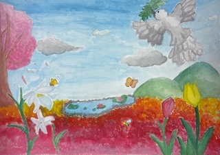 「自然がつくり出す平和」の画像