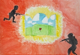 「気づいて!平和の入り口」の画像