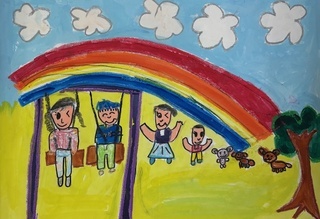 「みんななかよく」の画像