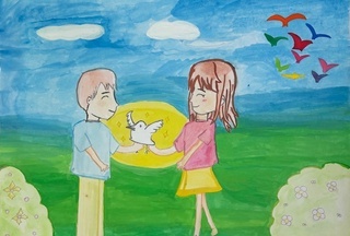 「平和はすぐそこに」の画像