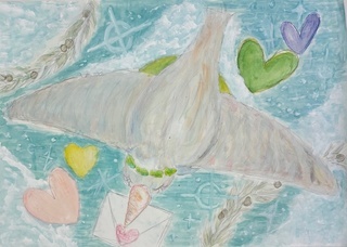 「幸運の鳥」の画像