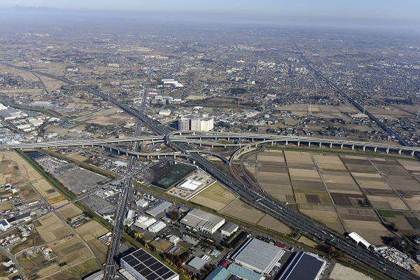 写真:久喜白岡ジャンクション