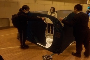 ワンタッチ間仕切りの画像