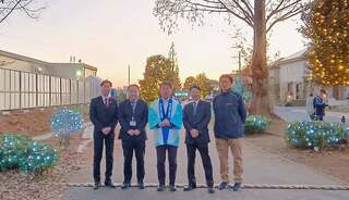 写真：BLPイルミネーション点灯式