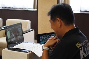 写真：青毛小学校での実施風景3