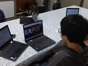 写真：江面小学校での実施風景2