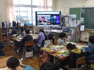 写真：江面小学校での実施風景3
