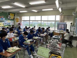 栗橋東中学校での実施風景5