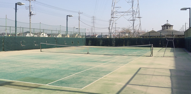 南栗橋テニスコートの写真
